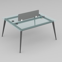 Escritorio de Oficina Modular Personalizado con Panel de MDF, Extensible, para Uso en el Hogar, Negocios, Escuela, Estaciones de Trabajo Modernas, Entornos Comerciales, Marca ML, 3 Años de Garantía