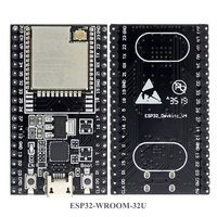CP2102 38pin dengan Modul WROOM-32D/U WiFi+BT IoT Node MCU-32 ESP-32D ESP-32U ESP32-DevKitC Papan Pengembangan
