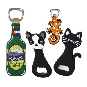 Manufacturer Personalized Custom <b>Fridge</b> Magnet Bottle Opener OEM/ODM Beer Wine Bottle Opener With Magnet - Product Image 1