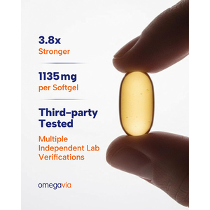 Aceite de Pescado Orgánico de Marca Propia Bajo en Azúcar, Omega-3 Natural para el Apoyo Cognitivo y Articular, Cápsulas Blandas de Alta Concentración - Product Image 6