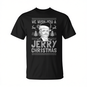 Nous vous souhaitons une joyeuse Noël avec un t-shirt de Noël Jerry Jeremy Corbyn - Product Image 2