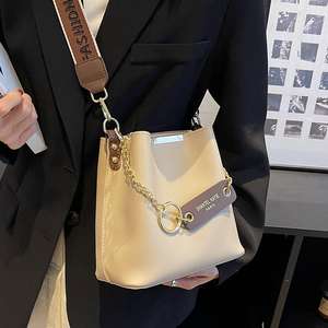 Sac à main pour femme, sac seau à porter à la main, sac à bandoulière couleur bonbon, sac bandoulière pour femme - Product Image 4