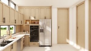 أثاث خزانة فوشان ، خزانة بتصميم مخصص داخلي ، مورد خزانة بالجملة - Product Image 4