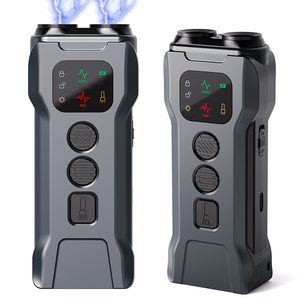 Dispositivo ultrasónico recargable para exteriores contra ladridos, repelente de perros de doble cabezal con ondas de sonido y luz trasera LED para ahuyentar mascotas - Product Image 1