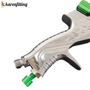 Juego de Pistola de Pulverización HVLP Profesional con Boquilla de 1.4 mm y Tanque de Alimentación por Gravedad de 600 ml, Kit de Pulverizador de Pintura de Alta Eficiencia para Reacabado Automotriz - Product Image 3