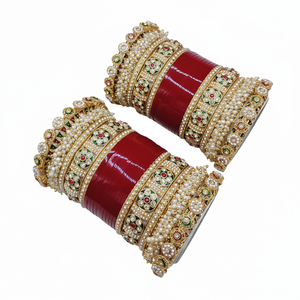 PADMAWATI Original Luxury Tungsten Gold Plated High Quality Multi Color Women's <b>Bangles</b> Set Indian Bridal Engagement Party Gift - Product Image 2