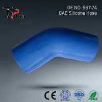 Tuyau de refroidisseur d'air (CAC) 561174 en silicone renforcé haute température pour turbo, remplacement pour camions poids lourds de classe 7/8