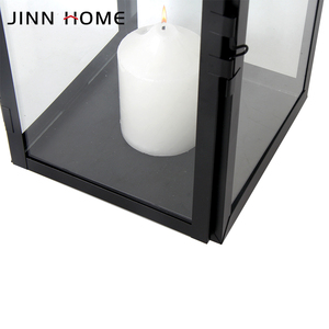 Jinn nhà Đèn Lồng nến chủ sở hữu kim loại đèn lồng tealight mộc mạc ngoài trời trang trí - Product Image 4