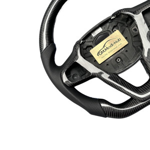 <span class=keywords><strong>Volante</strong></span> Personalizable GM.Modi-Hub de Fibra de Carbono/Cuero para G20 G30 I4 - Product Image 3