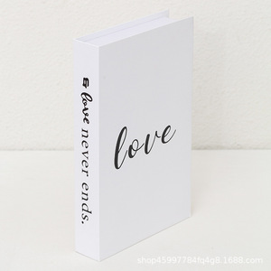 Venta al por mayor moderno simple plegable foto Prop papel libro modelo fotografía decoración del hogar Adornos- - Product Image 6