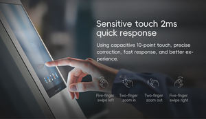 Màn hình nhúng công nghiệp 15,6 '' Màn hình cảm ứng công nghiệp 15,6 inch Màn hình cảm ứng LCD phẳng IP65 Màn hình cảm ứng LCD phẳng DP USB VGA HD - Product Image 3