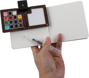 Набор акварельных красок BOMEIJIA — бестселлер, портативный дорожный набор акварели с красками для художников - Product Image 5