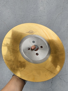Hoja de sierra de acero de alta velocidad M2 con revestimiento de TiN dorado para corte de tuberías de acero - Product Image 6