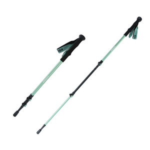 Bâton de randonnée Kodenuo en alliage d'aluminium 135 cm, verrouillage externe, équipement de randonnée pliable - Product Image 3