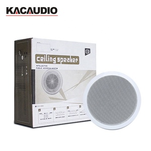 104 profesyonel hoparlörler <span class=keywords><strong>pa</strong></span> tavan montajlı hoparlör alışveriş merkezleri için sistemi 5W 6 inç ucuz tavan hoparlör - Product Image 1
