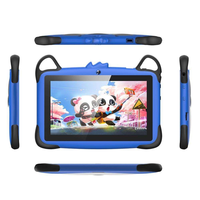 Tablet 7-Inci Baru 2026 OEM Android 10.0 1.2GHz MTK Quad Core 2GB Wi-Fi Edukasi Anak Baru Bersertifikasi ROHS Tahan Banting