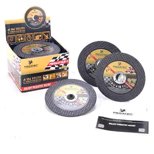 4 ''Inch 105X1X16 Snijden Disc 4in1 Voor Metalen & Rvs Snijden Wiel Metalen Snijden discs