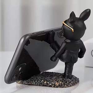Support <span class=keywords><strong>de</strong></span> téléphone créatif en forme <span class=keywords><strong>de</strong></span> bouledogue français, ornement <span class=keywords><strong>de</strong></span> bureau cool en résine, support <span class=keywords><strong>de</strong></span> téléphone animal, décoration <span class=keywords><strong>de</strong></span> table <span class=keywords><strong>de</strong></span> bureau, cadeau <span class=keywords><strong>pour</strong></span> hommes - Product Image 4