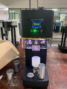<span class=keywords><strong>Machine</strong></span> de scellage de canettes conforme à la norme CE, pour canettes en aluminium et en PET, boissons, fabrication de boissons, <span class=keywords><strong>machine</strong></span> de scellage de mise en conserve - Product Image 3