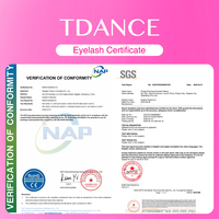 Fabricant de cils, extensions de cils personnalisées en forme de YY, extensions de cils professionnelles TDANCE Y Lash C Curl