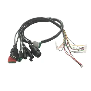 Customized Motorcycle Power Cord Automotive Electrical Cables Industrial Wire Harness