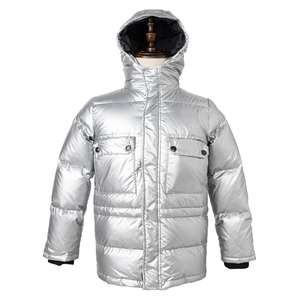 Chaqueta Acolchada Impermeable con Capucha para Niños, Diseño 2021, con Cierre de Cremallera - Product Image 1