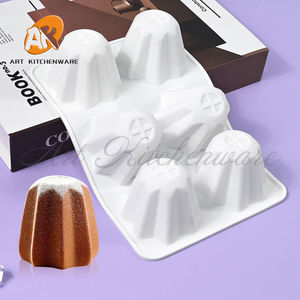 AK 6 Cavitives Octogonale Étoile Silicone <span class=keywords><strong>Mousse</strong></span> Moule 3D Mousseline De Soie <span class=keywords><strong>Brownie</strong></span> Moule DIY Pudding Chocolat Moule De Noël Gâteau Outil - Product Image 5