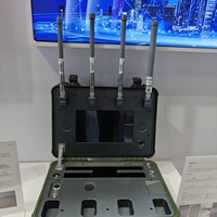 Détecteur de drones anti-FPV portable 5 km avec dispositif de détection de signal de positionnement hors ligne mobile étanche IP65 H1C