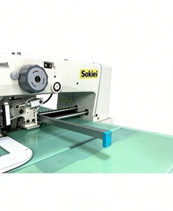 Machine à coudre industrielle plate à point noué, simple aiguille, neuve, pour la couture des empeignes de chaussures en cuir - Product Image 2