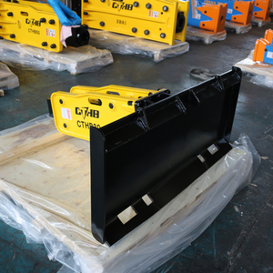 Patín de dirección deslizante Martillos hidráulicos de demolición para rocas para Bobcat - Product Image 4