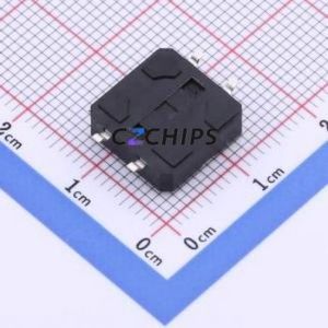 TC-06121-043E Tactile Switch SMD-4P,12x12mm Switch Single Pole Single Throw Round Button 2.5N 12mm - Product Image 2