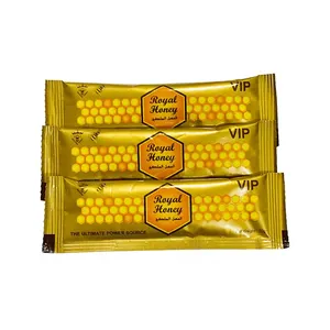 定制印刷软蜂蜜包装薄膜卷食品小袋包装用pe膜铝箔卷印刷小袋