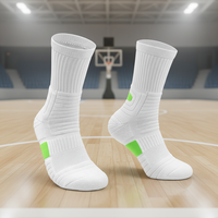 Chaussettes de sport unisexes en coton respirant à compression, longueur cheville, pour jeunes, personnalisées, pour femmes, basketball, cyclisme, imprimé jacquard