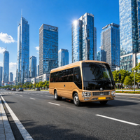 Autobus interurbain diesel TENGLONG de 7,2 mètres, 10 à 23 places, personnalisation du marchepied secondaire disponible