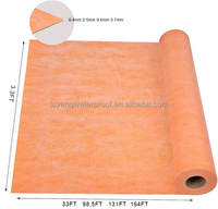 Membrane imperméable en polypropylène haute résistance 1,0 mm PP non tissé pour l'étanchéité des fosses d'ascenseurs et des puits de levage