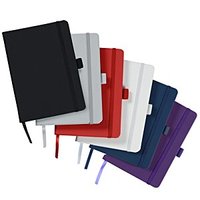 Carnet de notes personnalisé avec couverture rigide en satin de Vienne gaufrée