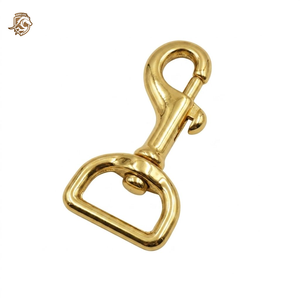 Mousqueton pivotant en laiton massif de 1 po (25 mm) – Quincaillerie personnalisée antirouille <span class=keywords><strong>pour</strong></span> sacs, sangles et tentes <span class=keywords><strong>d</strong></span>'extérieur - Product Image 3