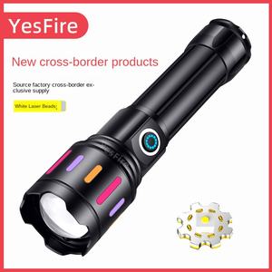 टाइप-सी चार्जिंग खजाना मजबूत प्रकाश ज़ूम डाइविंग फ्लैशलाइट 1000 लुमेन लिथियम बैटरी लंबी धीरज फ्लोरोसेंट पट्टी - Product Image 6