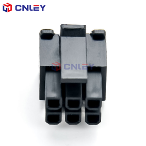 Molex Microfit 3,0 430250600 эквивалентный шаг 6-контактный разъем корпуса Черный адаптер автомобильный мужской - Product Image 2