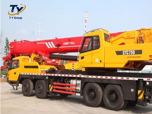 Grúa Móvil SANY STC750 de 75 Toneladas, Equipo de Elevación Industrial para Mantenimiento de Parques Eólicos, Grúa sobre Camión - Product Image 2