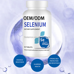 ยาเม็ดแร่ซีลีเนียมแบบ OEM สำหรับสร้างแบรนด์ส่วนตัว สารต้านอนุมูลอิสระ เสริมภูมิคุ้มกัน และบำรุงการทำงานของต่อมไทรอยด์ อาหารเสริม - Product Image 2