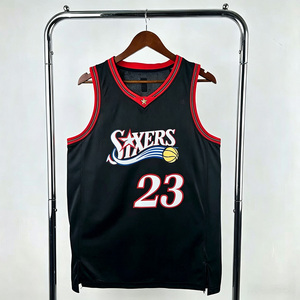 <span class=keywords><strong>Maillot</strong></span> de basket-ball personnalisé en gros avec logo, <span class=keywords><strong>maillot</strong></span> de basket-ball Philadelphia <span class=keywords><strong>76ers</strong></span>, <span class=keywords><strong>maillot</strong></span> d'entraînement respirant en mesh - Product Image 2