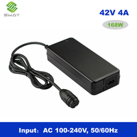 Chargeur de batterie 42V4A pour trottinette électrique, compatible BMZ, chargeur de vélo électrique pour batterie lithium 36V, certifié CE ROHS