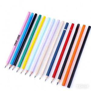 Lápiz Redondo Personalizado con Logotipo Impreso, Regalo Promocional para Oficina, Lápiz de Calidad # 2 Lápices - Product Image 1