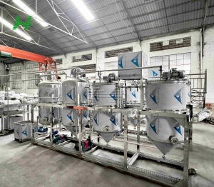 Nhà máy lọc dầu Thiết bị khử mùi nhà máy Lọc dầu máy Bơ ca cao nhà máy Lọc dầu máy - Product Image 5