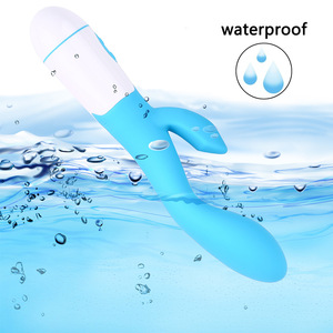 Vibromasseur Maikum G-Spot Rabbit en silicone, 30 vitesses, rechargeable, stimulateur du clitoris, résistant à l'eau, multifonction, double stimulation - Product Image 4