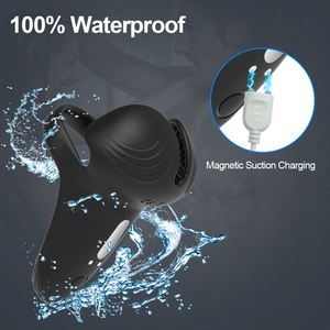 ALWUP-vibrador masajeador de clítoris para hombre, anillo de pene para alargar la eyaculación, Juguetes sexuales para hombres, estimulador de escroto - Product Image 2