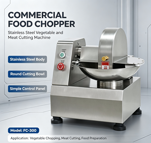 Factory Price Stainless Steel Commercial Bowl <b>Cutter</b> Electric Meat <b>Vegetable</b> Chopper <b>Machine</b> for Restaurant - Product Image 2