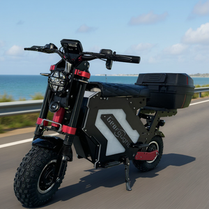 Trottinette électrique tout-terrain Geofought Molo 5 72V 50Ah à double moteur, contrôle par application NFC, batterie amovible, pour adulte, en stock aux États-Unis - Product Image 1