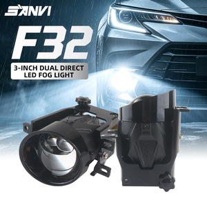 ไฟตัดหมอก SANVI F32 ขนาด 3 นิ้ว แบบ LED คู่ ชิป 6+2 คอร์ 40W 60W 5500K 16000 ลักซ์ IP67 - Product Image 1